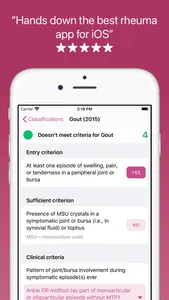 RheumaHelper screenshot 2