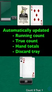 Blackjack Card Counting Trainer Free screenshot 4