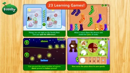 Frosby Learning Games 2 screenshot 1