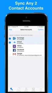 Contact Mover & Account Sync screenshot 0