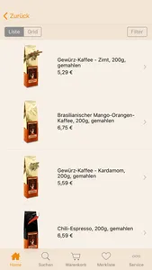 Becking-Kaffeeshop screenshot 1