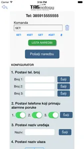 GSM kontroler screenshot 3