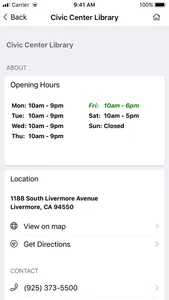 Livermore Public Library screenshot 5