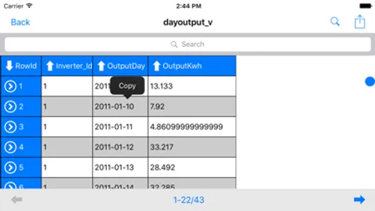 SQLite - Browse Editor Manager screenshot 1