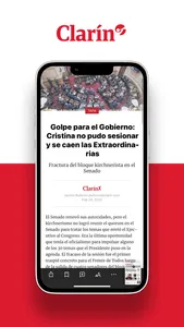 Kiosco Clarin screenshot 2