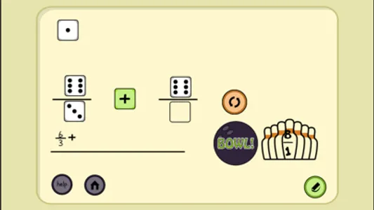 4 Dice a Fractions Game screenshot 5