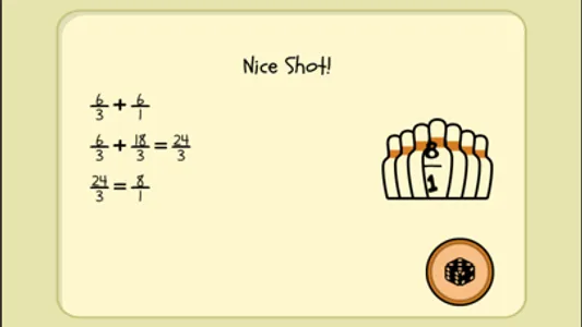 4 Dice a Fractions Game screenshot 6