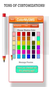 Color My Text - Custom SMS App screenshot 1