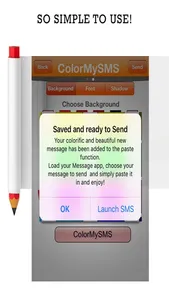 Color My Text - Custom SMS App screenshot 2