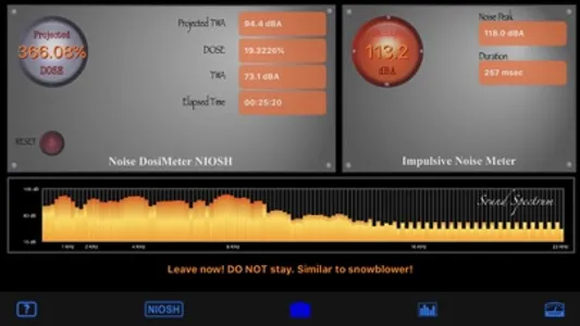 SoundMeter+ screenshot 1