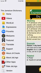 Jamaican Dictionary - JaLingo screenshot 0