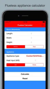 Gas Ventilation Calculator UK screenshot 0