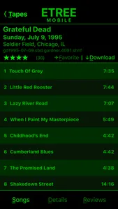Etree Mobile screenshot 8