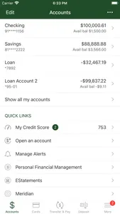 Wallis Bank Mobile screenshot 2