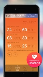 Tabata+ Lite screenshot 0
