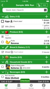 Shopping Pro (Grocery List) screenshot 0