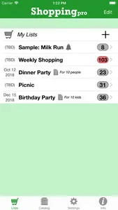 Shopping Pro (Grocery List) screenshot 1