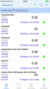 Inventarisierung mit Barcode screenshot 0