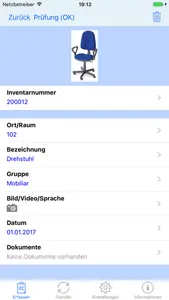 Inventarisierung mit Barcode screenshot 1