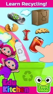 EduKitchen-Toddlers Food Games screenshot 1