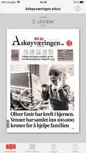 Askøyværingen eAvis screenshot 0