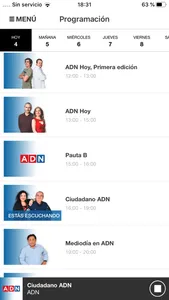 ADN Radio para iPhone screenshot 6