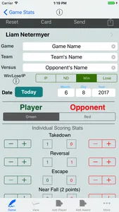 Wrestling Game & Player Stats screenshot 0