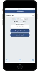 UberGenPass screenshot 1