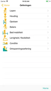 Parkinson Oefeningen screenshot 3