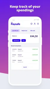 paysafecard - prepaid payments screenshot 4