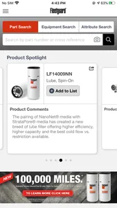 Fleetguard Catalog screenshot 0