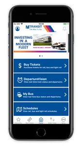 NJ TRANSIT Mobile App screenshot 0