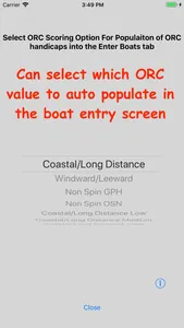 Sailing Handicap Calculator screenshot 9