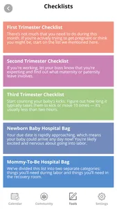 Pregnancy Tracker and Baby screenshot 3