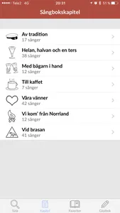 Norrlands nations sångbok screenshot 1