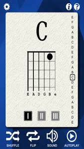 Guitar Notes Flash Cards screenshot 1