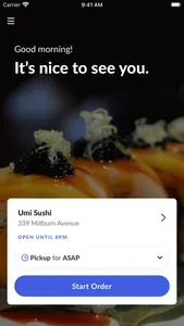 Umi Sushi screenshot 1