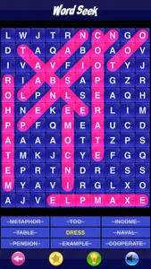 Word Seek English Infinite screenshot 0