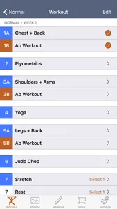 90 Day Workout Tracker 1 screenshot 3