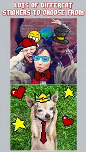 InstaPix Photo Editor - 8 Bit Pixel Stickers for your Pictures screenshot 2