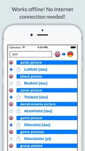 English German Dictionary screenshot 0