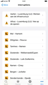 Railer – Train timetable screenshot 5