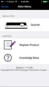 Apogee Maestro screenshot 0