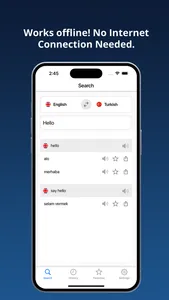 English Turkish Dictionary! screenshot 0