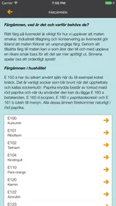 Tillsatsappen screenshot 1