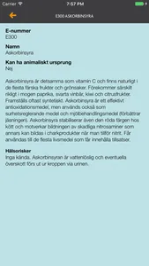 Tillsatsappen screenshot 2