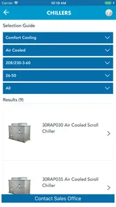 Carrier® Chillers screenshot 1