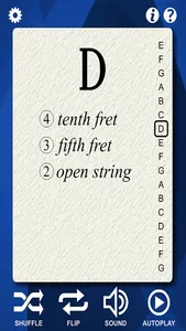 Bass Guitar Flash Cards screenshot 3