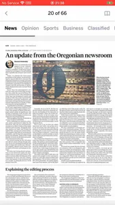 The Oregonian News screenshot 2