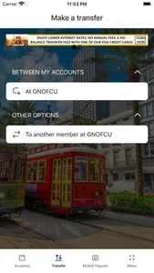 GNO FCU Mobile screenshot 2